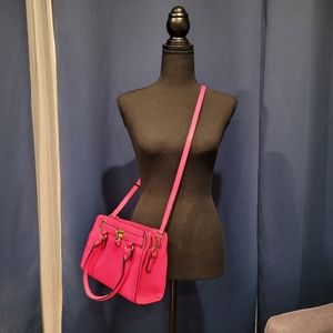 Pink handbag